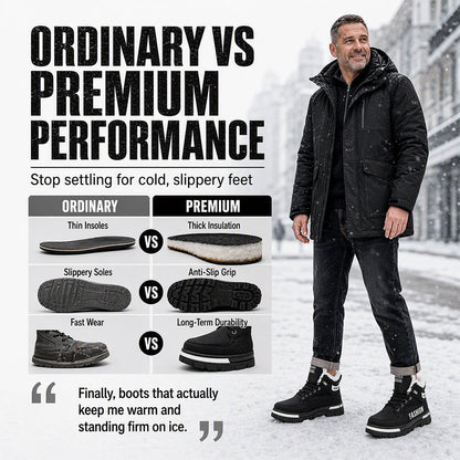 🔥Men's Non-Slip Warm-Lined Martin Boots🥾