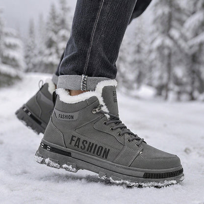 🔥Men's Non-Slip Warm-Lined Martin Boots🥾