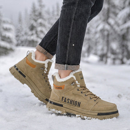 🔥Men's Non-Slip Warm-Lined Martin Boots🥾
