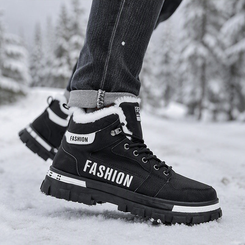 🔥Men's Non-Slip Warm-Lined Martin Boots🥾