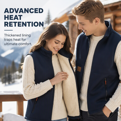 🔥Unisex Winter Plush-Lined Warm Vest❄️