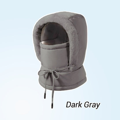 🔥Plush-lined Thickened Thermal Hat with Face Mask