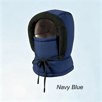 🔥Plush-lined Thickened Thermal Hat with Face Mask