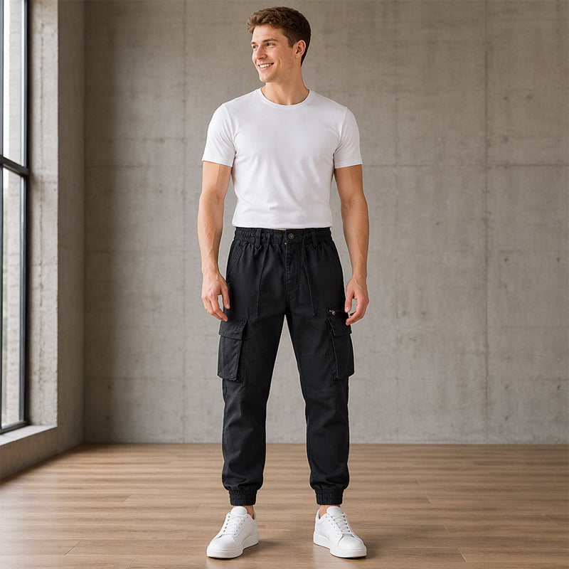 👖 Men's Multi-Pocket Athletic Work Pants