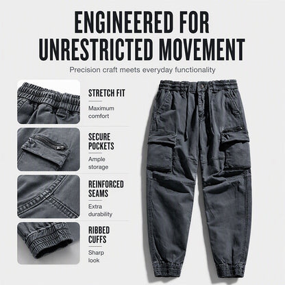 👖 Men's Multi-Pocket Athletic Work Pants