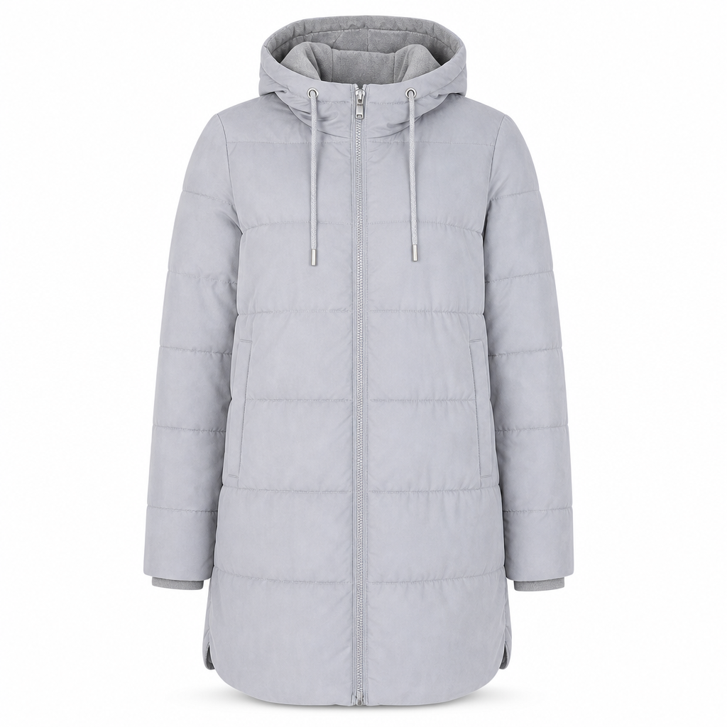 🧥Thick Cotton Warmth, Long-Line Heat❄️ Women's Hooded Padded Coat