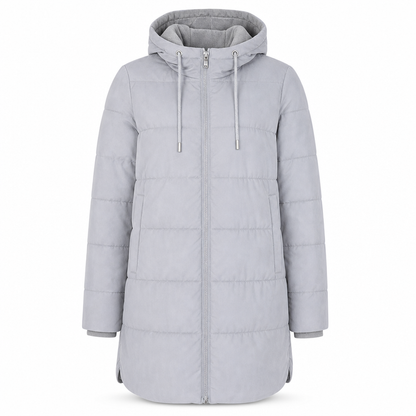 🧥Thick Cotton Warmth, Long-Line Heat❄️ Women's Hooded Padded Coat