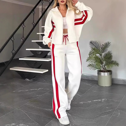 🌸Women's Stripe Sporty 2-Piece Set