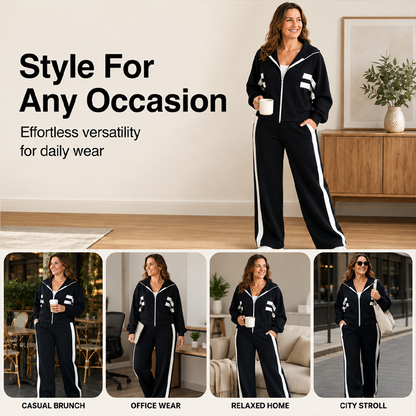 🌸Women's Stripe Sporty 2-Piece Set
