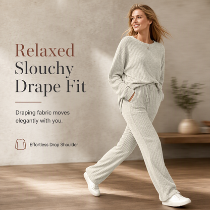 ✨Women's Casual Knit Loungewear Set
