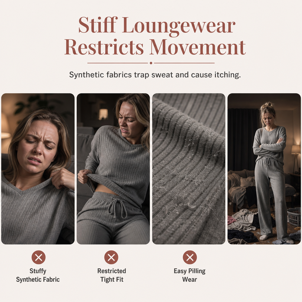 ✨Women's Casual Knit Loungewear Set