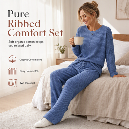 ✨Women's Casual Knit Loungewear Set