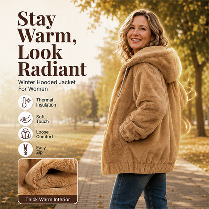 🔥Women's Winter Cozy Hooded Jacket