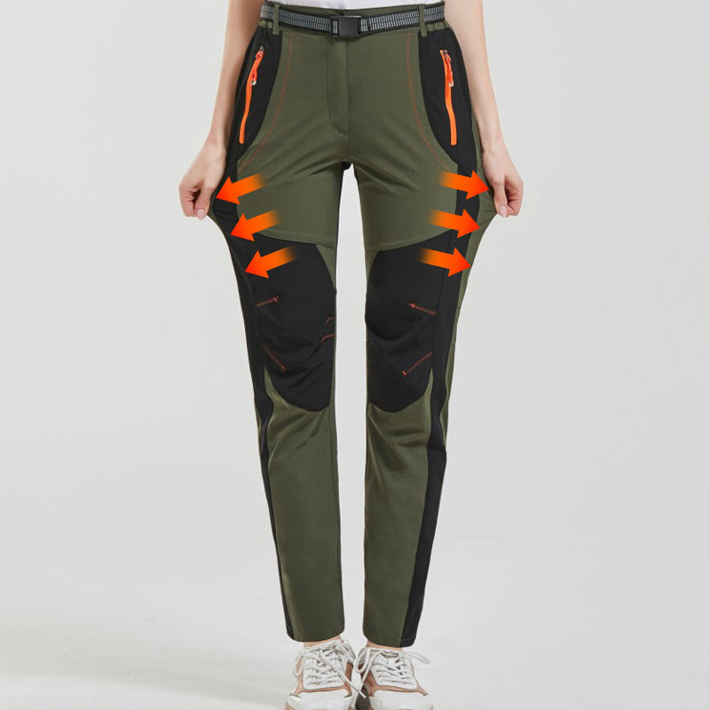 💖Windproof Waterproof Warm Elastic Waist Hiking Pants