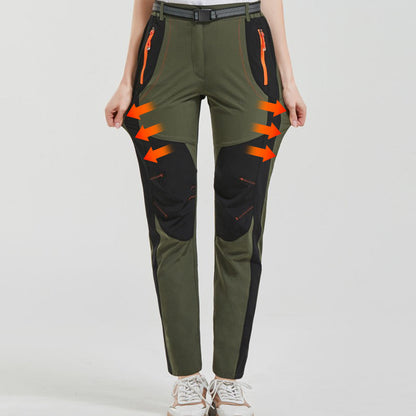 💖Windproof Waterproof Warm Elastic Waist Hiking Pants