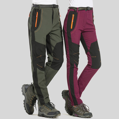 💖Windproof Waterproof Warm Elastic Waist Hiking Pants