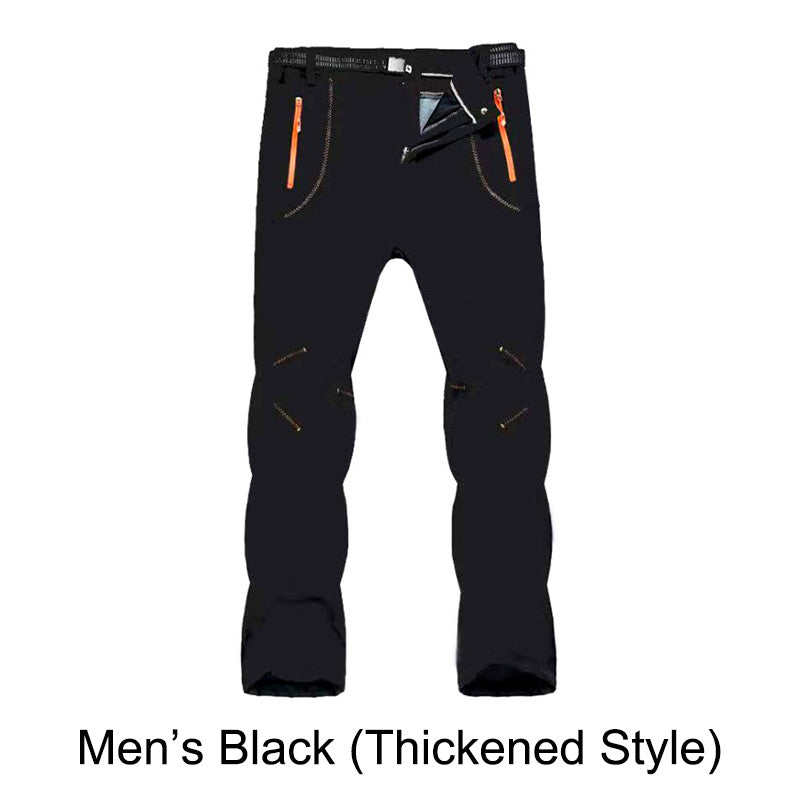 💖Windproof Waterproof Warm Elastic Waist Hiking Pants
