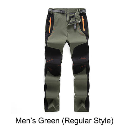 💖Windproof Waterproof Warm Elastic Waist Hiking Pants