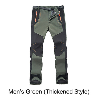 💖Windproof Waterproof Warm Elastic Waist Hiking Pants