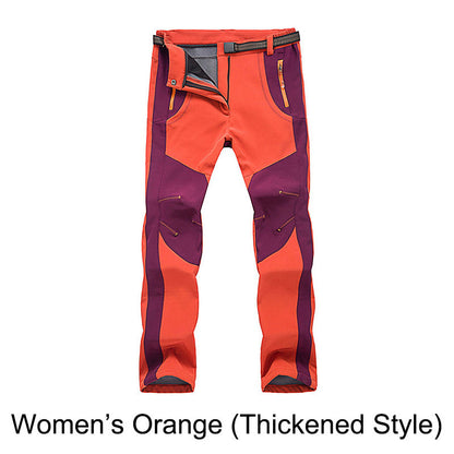 💖Windproof Waterproof Warm Elastic Waist Hiking Pants