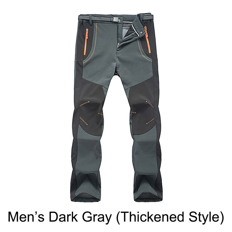 💖Windproof Waterproof Warm Elastic Waist Hiking Pants