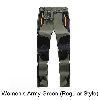 💖Windproof Waterproof Warm Elastic Waist Hiking Pants