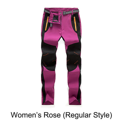 💖Windproof Waterproof Warm Elastic Waist Hiking Pants