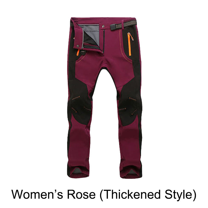 💖Windproof Waterproof Warm Elastic Waist Hiking Pants