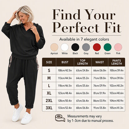 ✨Women's Hooded Sweatshirt & Lounge Pants Set