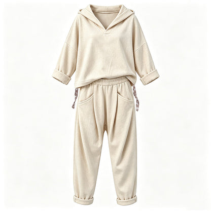 ✨Women's Hooded Sweatshirt & Lounge Pants Set