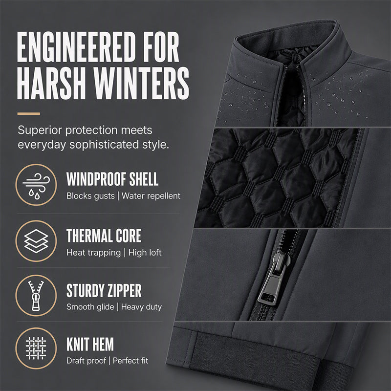 🔥Men's Classic Thickened Winter Jacket