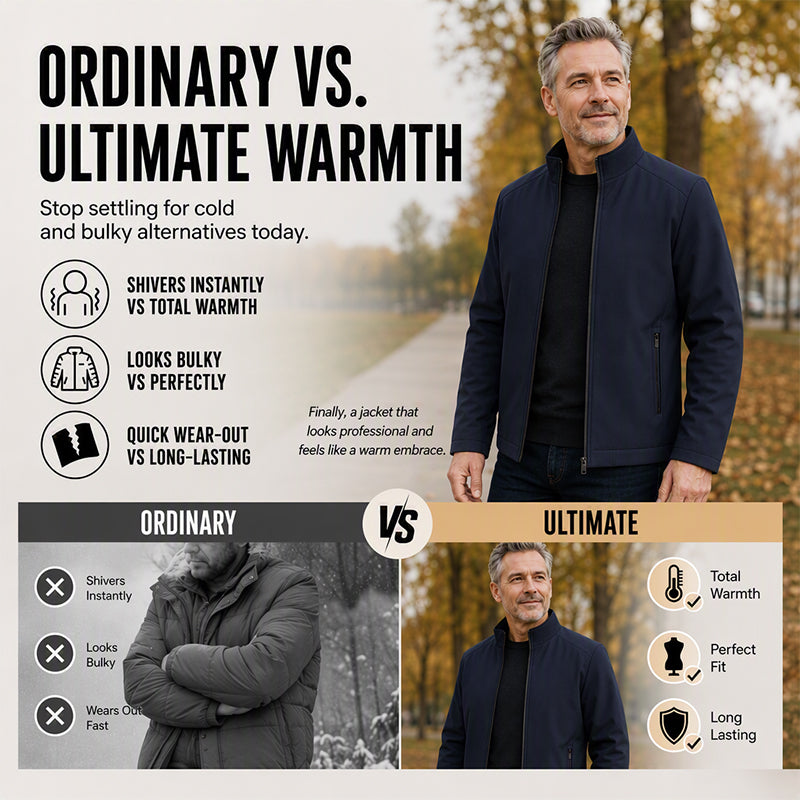🔥Men's Classic Thickened Winter Jacket
