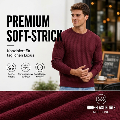 🔥Men's casual crew-neck knit sweater