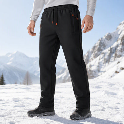 Cold Legs in Thin Sweatpants? Stiff Jeans Making Winter Uncomfortable? Men's Winter Thermal Sweatpants – Warm, Easygoing Everyday Comfort for Lounging, Walking & Staying Active Through Chilly Days!