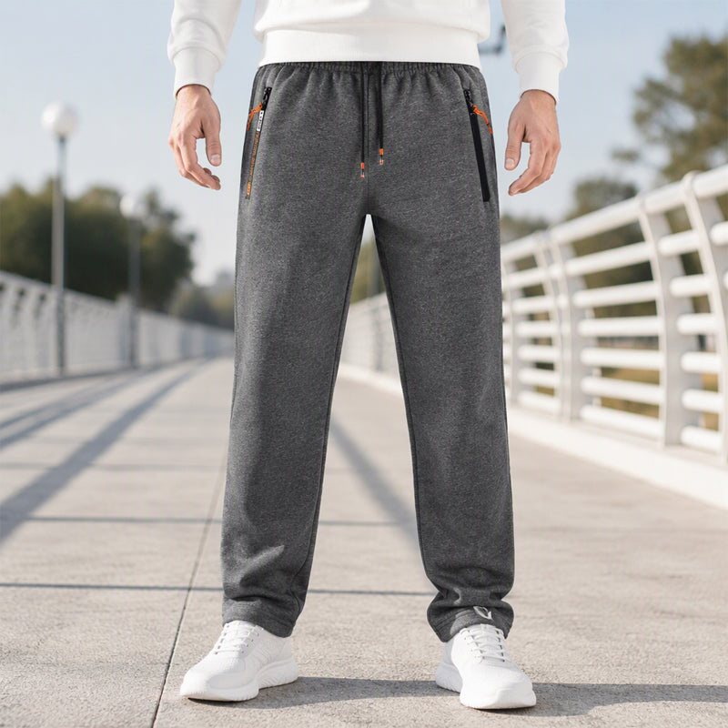 Cold Legs in Thin Sweatpants? Stiff Jeans Making Winter Uncomfortable? Men's Winter Thermal Sweatpants – Warm, Easygoing Everyday Comfort for Lounging, Walking & Staying Active Through Chilly Days!