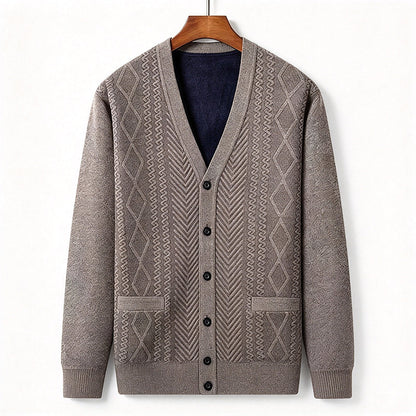 🍂Men's Classic Thermal Cardigan Sweater