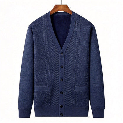 🍂Men's Classic Thermal Cardigan Sweater