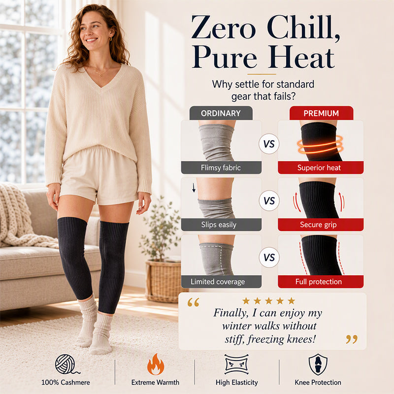 🥰Unisex Extended Cashmere Knee Warmers