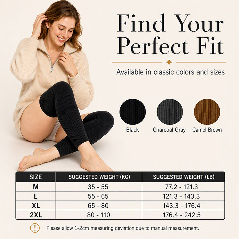 🥰Unisex Extended Cashmere Knee Warmers