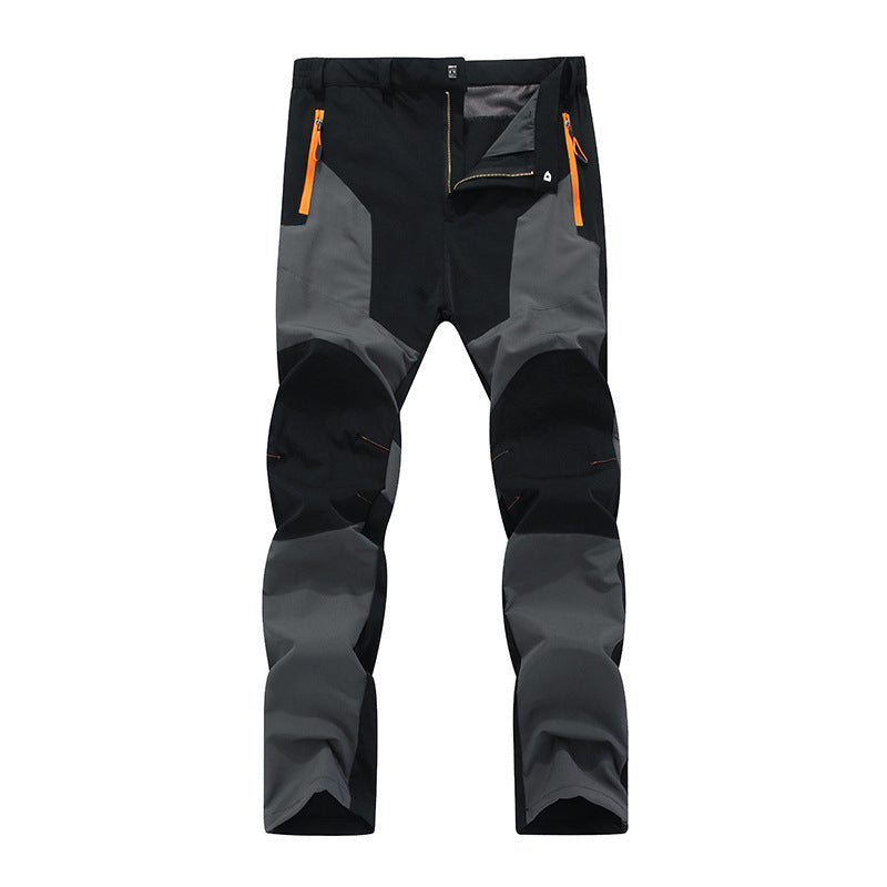 🔥Men's Waterproof Windproof Patchwork Hiking Pants