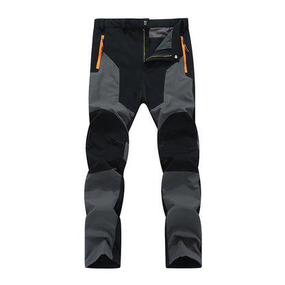 🔥Men's Waterproof Windproof Patchwork Hiking Pants