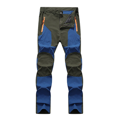 🔥Men's Waterproof Windproof Patchwork Hiking Pants