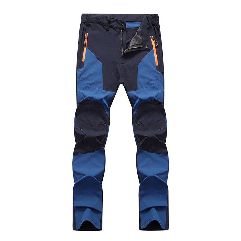 🔥Men's Waterproof Windproof Patchwork Hiking Pants