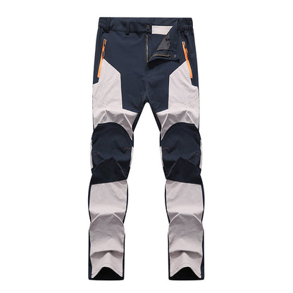 🔥Men's Waterproof Windproof Patchwork Hiking Pants