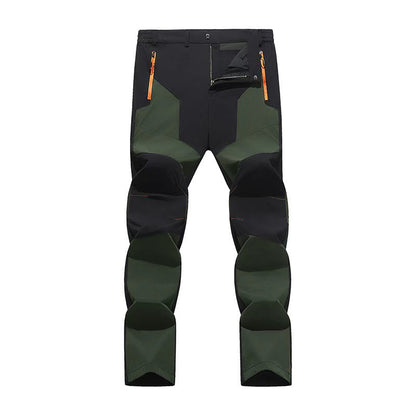 🔥Men's Waterproof Windproof Patchwork Hiking Pants