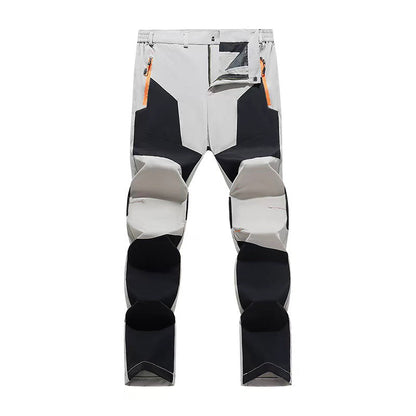 🔥Men's Waterproof Windproof Patchwork Hiking Pants