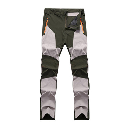 🔥Men's Waterproof Windproof Patchwork Hiking Pants