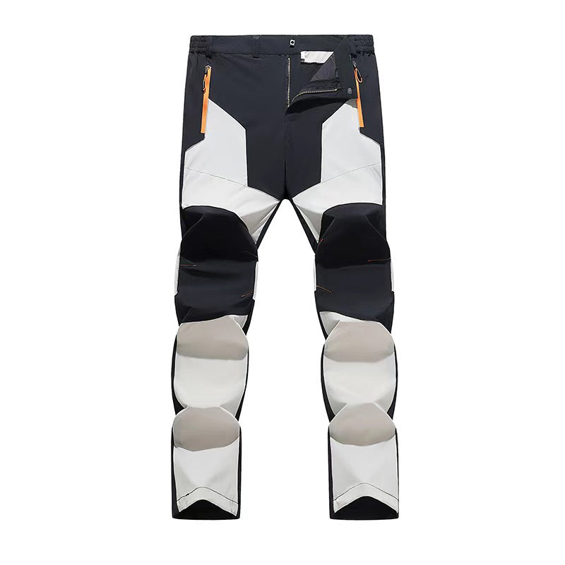 🔥Men's Waterproof Windproof Patchwork Hiking Pants