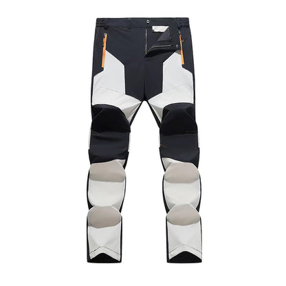 🔥Men's Waterproof Windproof Patchwork Hiking Pants