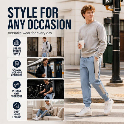 🔥Men's Windproof Thermal Pants with Elastic Cuffs